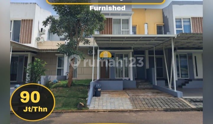 Rumah Furnished Premium Cluster Bebas Banjir Bukit Semarang Baru