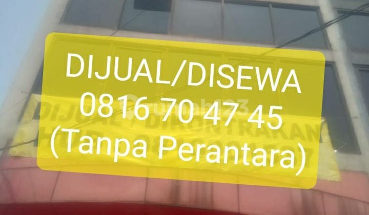 Ruko 4,5 lantai dekat perkantoran dan pemukiman warga