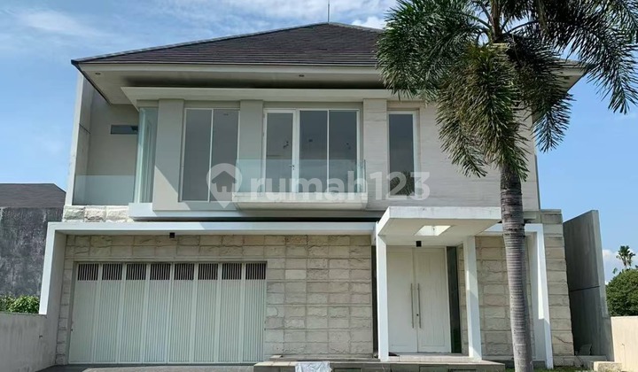 Dijual/Disewakan Rumah Mewah Citraland Raffles Garden Surabaya Barat - 4+1 KT Luas Siap Huni