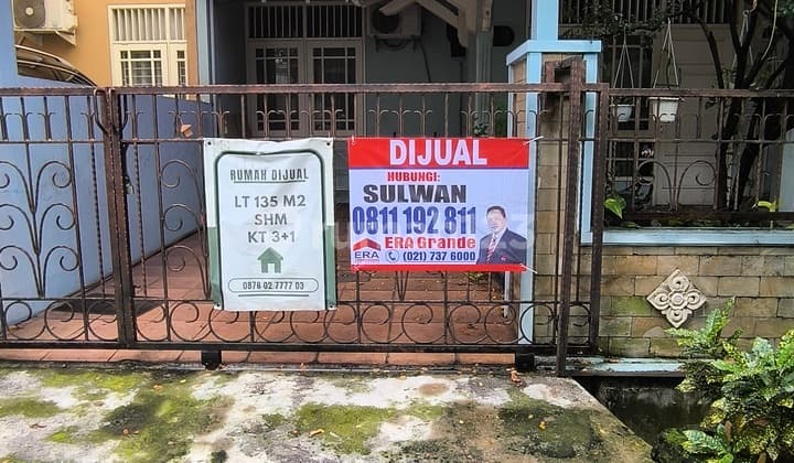 Dijual Segera Rumah Di Bintaro Jaya Sektor 3a, Camar