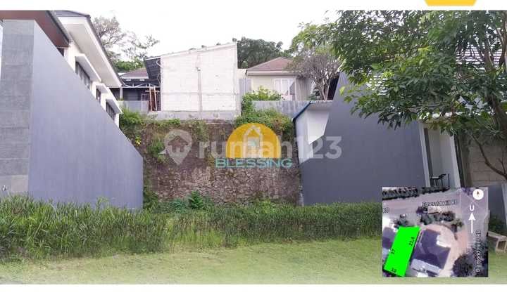 Tanah di lokasi strategis di dataran tinggi kota Semarang