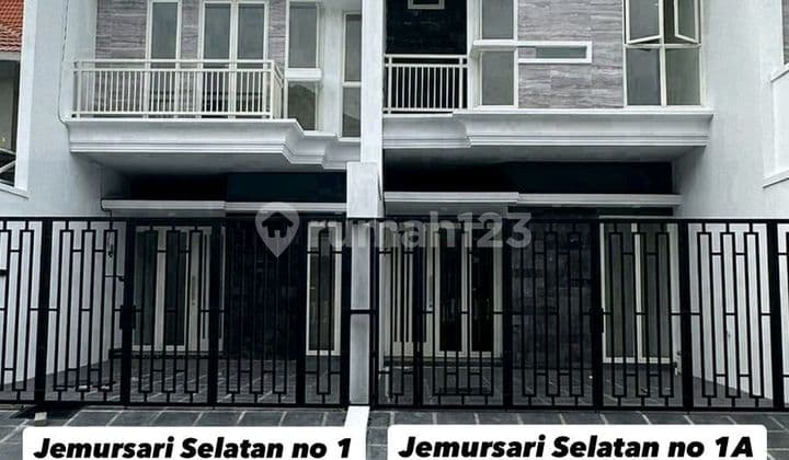 Jual Rumah New 2 Lt Shm Jemursari Selatan X Surabaya Dekat Petra Ubaya
