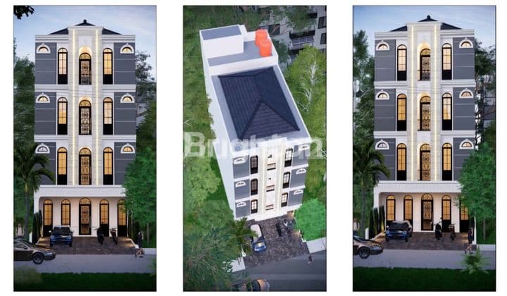RUMAH KOST BARU 38 KAMAR TIDUR DI TANJUNG DUREN 5 LANTAI