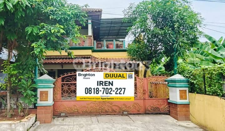 RUMAH MAKASAR JAKARTA TIMUR BANGUNAN 2 LANTAI FULL SEMI FURNISH