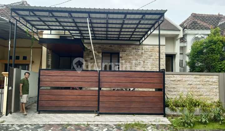 Kondisi Full Renovasi Rumah Lokasi Perumahan Puri Safira Menganti !!