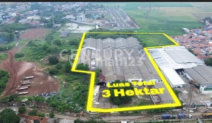 DIJUAL PABRIK 3 HEKTAR DI KARAWANG TIMUR DEKAT PINTU TOL MBZ