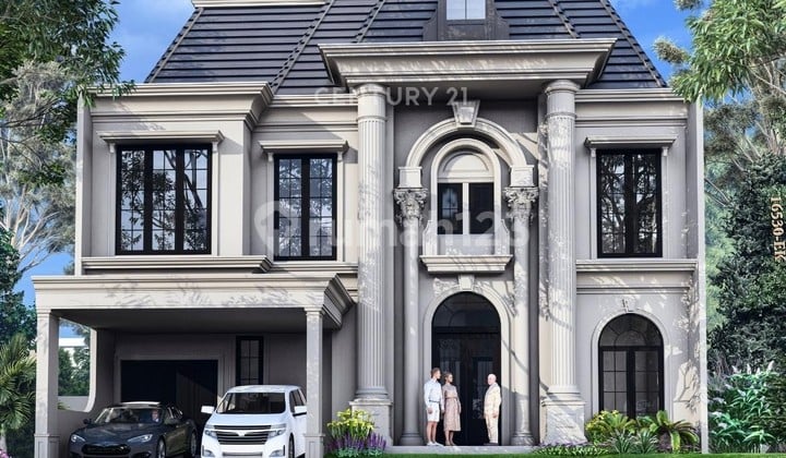 For Sale Brand New House Built from a Plot in Kebayoran Bintaro