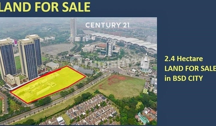 Dijual Kavling Komersil Area Super Premium Boulevard BSD