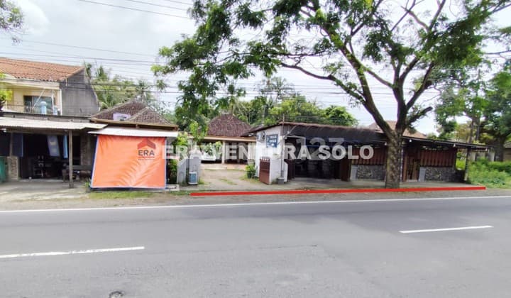 Tanah Pekarangan Pinggir Jalan Raya Solo-Semarang
