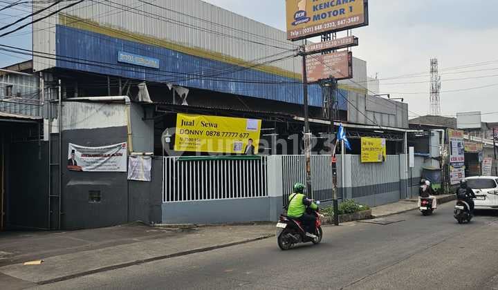 Tanah dan Bangunan Cocok untuk Gudang, Showroom dan Bengkel di Pondok Gede