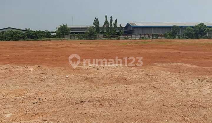 Disewakan Kavling Komersil Tangerang Area Industri Strategis
