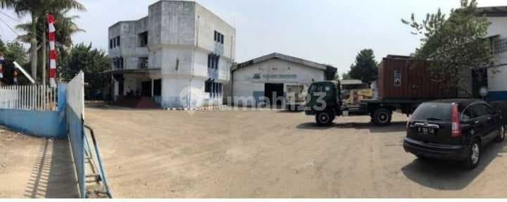 FOR SALE WAREHOUSE TANGERANG INDUSTRIAL PERMIT WIDE ROAD CONTAINER ACCESS