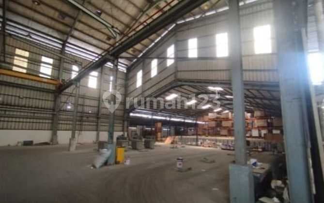 Disewakan Gudang Jatake Tangerang Akses Kontainer 40 Ft Lokasi Ramai