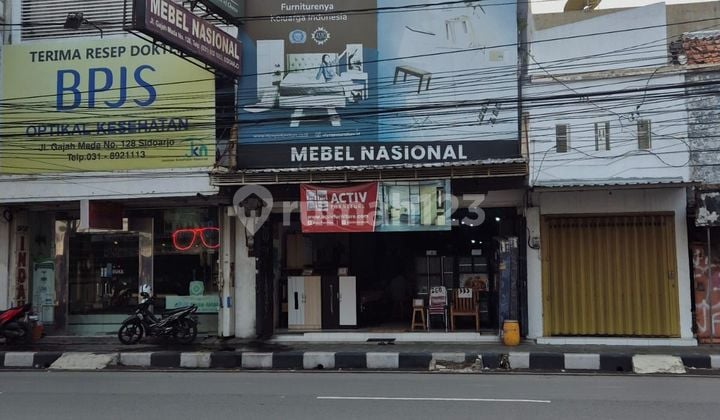 Disewakan Ruko Terawat Siap Pakai Lokasi Jalan Raya Gajahmada Sidoarjo