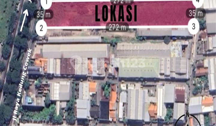 Tanah Koersial Surabaya Utara Dekat Suramadu