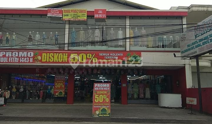 Shop House on Soreang Main Road, Bandung, Area 710m2, Good Condition, Certified Title (SHM)