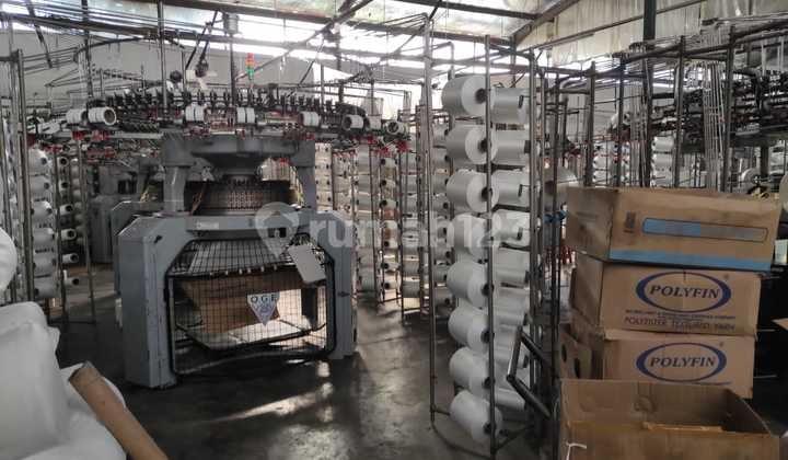 Pabrik Strategis Leuwigajah | LT 3.345M² | Listrik Besar 197.000 Watt | SHM