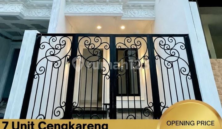 Rumah Baru American Classic 2 Lantai Siap Huni di Cengkareng
