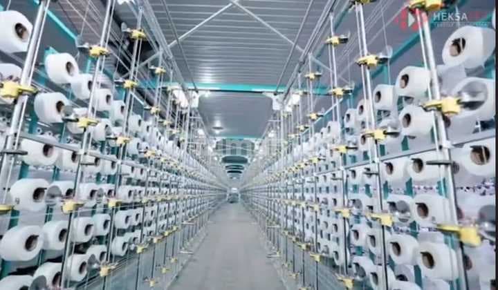 Pabrik Textile/celup Aktif Lengkap Beserta Meain Dan Fasilitas Lainnya