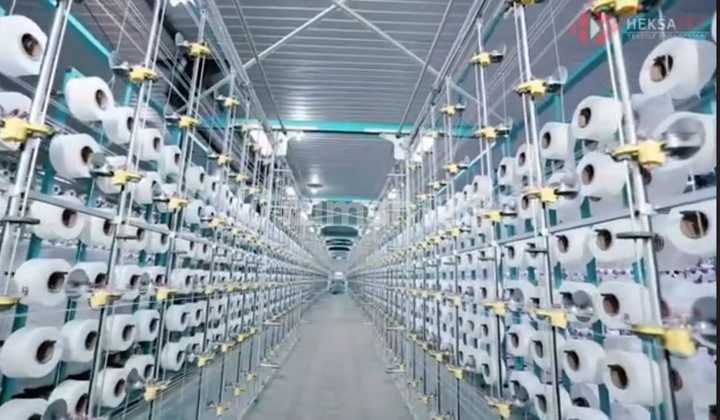 Pabrik Textile/celup Aktif Lengkap Beserta Meain Dan Fasilitas Lainnya