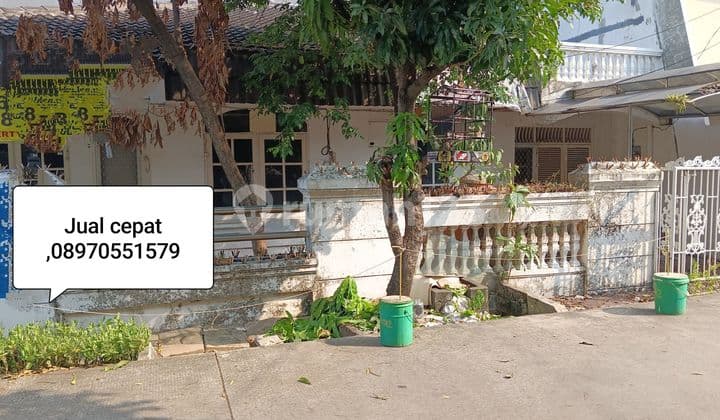 Jual cepat rumah hook itung tanah dalam cluster kelapa gading permai jakut