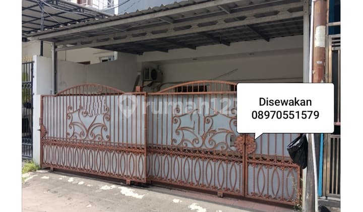 Disewakan Rumah Cluster Lebar 6 di Kelapa Gading Permai Jakut