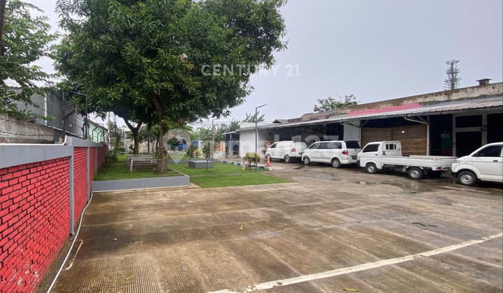 Tanah Bonus Bangunan Luas di Jl Raya Bogor Jatijajar Depok
