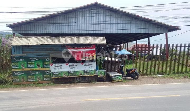 Tanah Strategis Pinggir Jalan Raya Di Jl Raya Leuwiliang Bogor Cocok Untuk Usaha Bonus Atap Baja