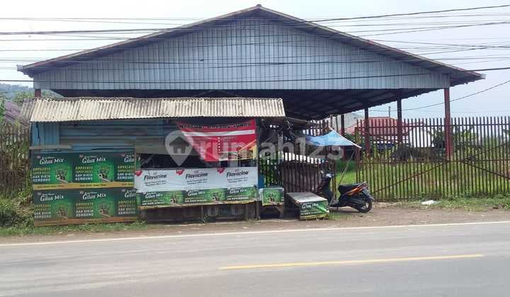 Tanah SHM di Jl. Raya Leuwiling Bogor Dekat Pasar Leuwiliang Bonus Atap Baja