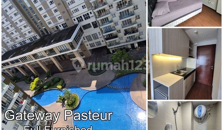 Gateway Pasteur Studio Apartment Full Furnished Topaz Tower