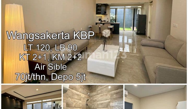 Rumah Kota Baru Wangsakerta Furnished Cantik