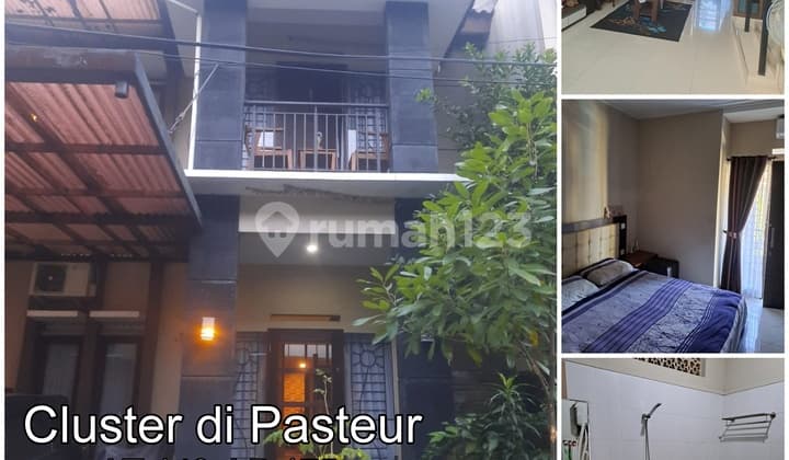 Rumah Asri Dalam Cluster Satu Pintu di Pasteur