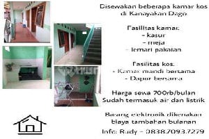 Kamar Kosan di Dago Kanayakan Dekat Borma
