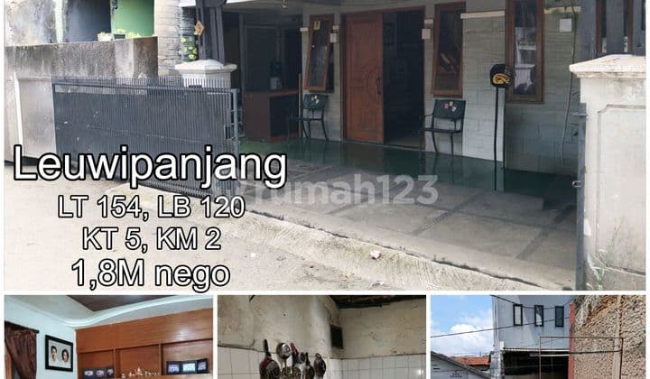 Rumah,Di Leuwipanjang Akses Masuk Mobil