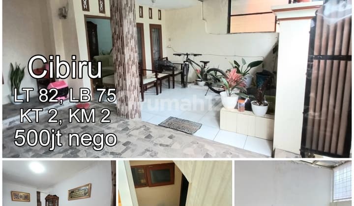 Rumah di Cibiru Dalam Perumahan Sudah Ada Kanopi