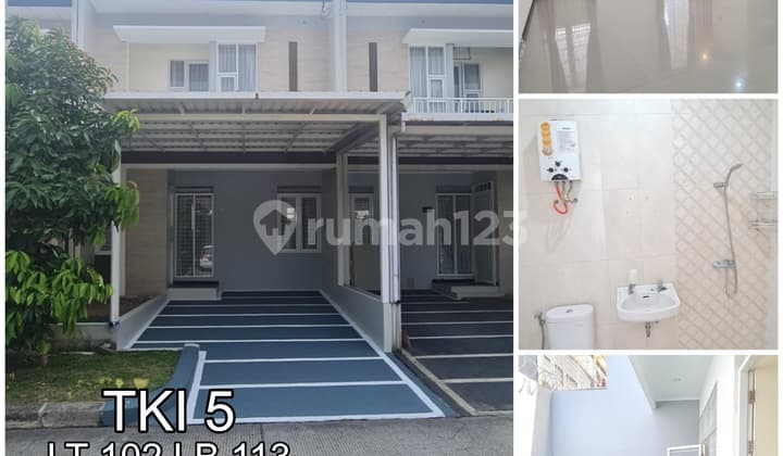 Rumah di Taman Kopo Indah V Springville Hadap Timur Sible