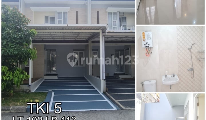 Rumah di Taman Kopo Indah V Springville Hadap Timur Sible