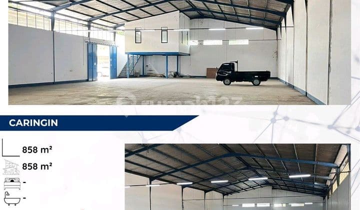 Gudang di Caringin Bebas Banjir Akses Konteiner