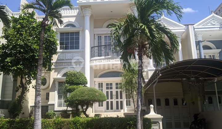FOR SALE AMERICAN STYLE LUXURY HOUSE CITRALAND WEST SURABAYA – RAFFLES GARDEN CLUSTER FRONT