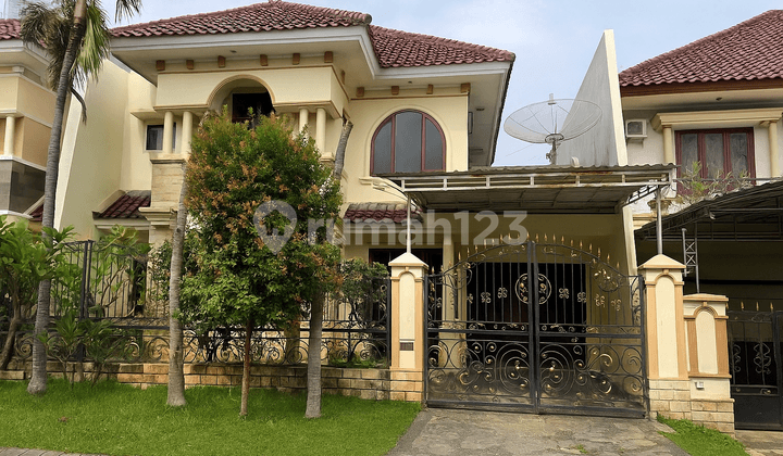 DIJUAL RUMAH VILLA BUKIT MAS CLUSTER MONACO SURABAYA BARAT DEKAT PAKUWON MALL DAN INTERNATIONAL SCHOOL