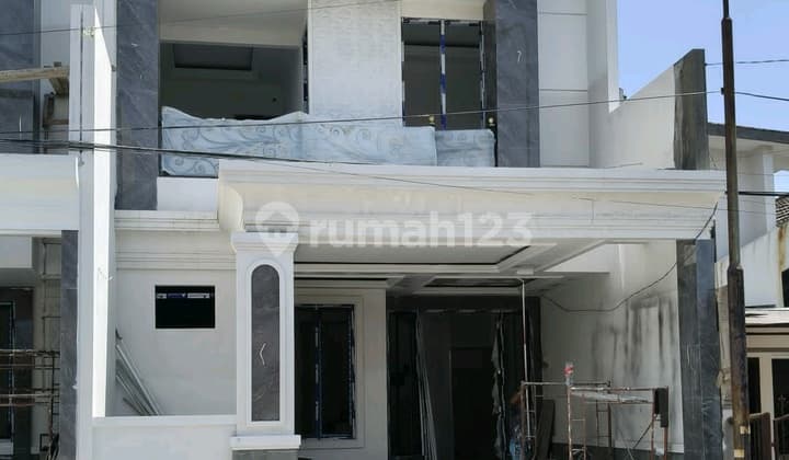 Dijual 3 Unit Rumah Baru Kertajaya Indah Timur American Style Dekat Gm