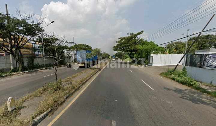 Dijual Disewakan Kavling Raya Romokalisari Tanah 2460 M2