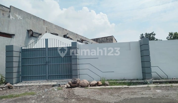 DIJUAL TANAH + BANGUNAN KOMERSIAL JL. ZAINAL ABIDIN, TAMBAK SUMUR – DEKAT TOL TAMBAK SUMUR