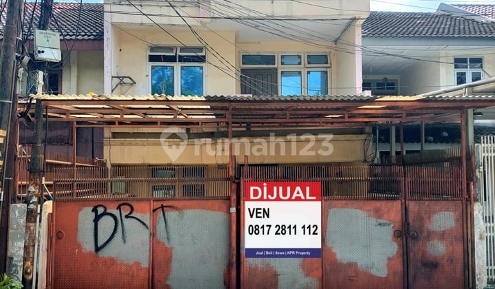 Rumah Hitung Tanah Njop Taman Cosmos Lokasi Strategis Row Lebar