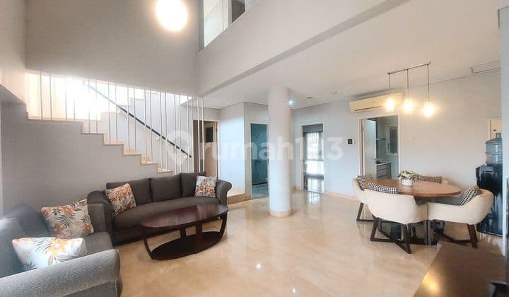 Puri Park Residences 3 BR Semi Furnished Lantai 3 Lokasi Premium