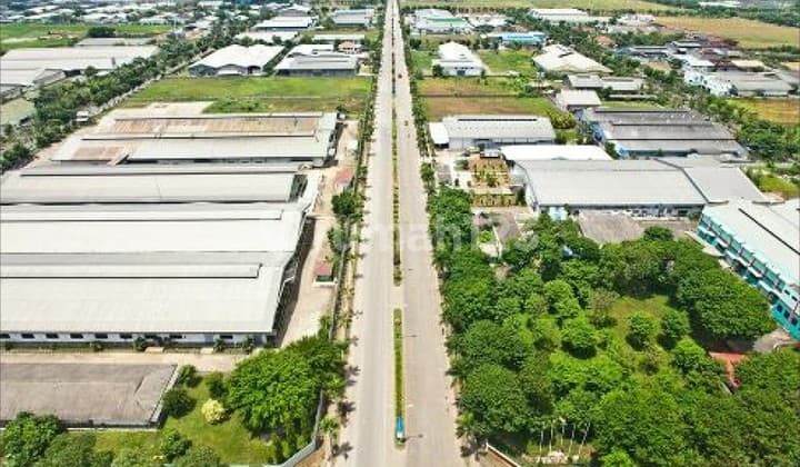 DIJUAL KAVLING INDUSTRI MODERN CIKANDE HANYA 1.9KM EXIT TOL CIKANDE