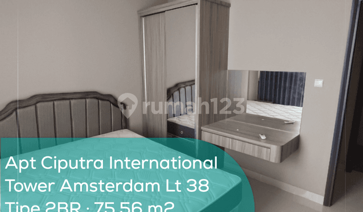 Apartment Ciputra International Tower Amsterdam 38th Floor, 2BR, Fully Furnished