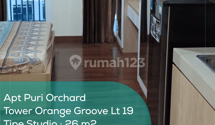 Apartement Puri Orchard Tower Orange Groove Wing A Lt 19, Studio, Full Furnished