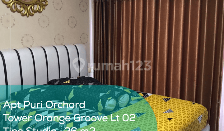 Apartement Puri Orchard Tower Orange Groove Wing B Lt 02, Studio, Full Furnished