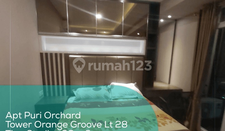 Apartement Puri Orchard Tower Orange Groove Wing A Lt 28, Studio, Full Furnished